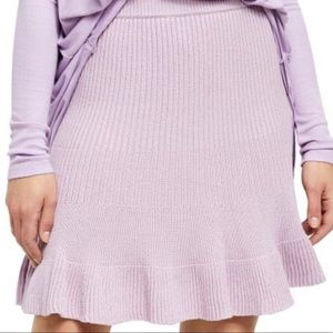 Free People Solid Gold Skirt New Orchid Sz Small